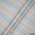 Strips Printed Lurex Seer Sakkar Cotton Fabric-3719